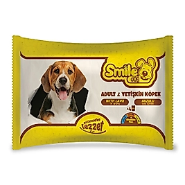 Smile Dog Pouch Köpek Kuzulu 4*100 Gr
