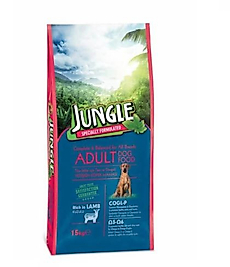 Jungle Kuzu Etli Yetişkin Köpek Maması 15 Kg.
