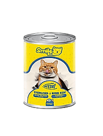 Smile Cat Kısır Kedi Konservesi 400 Gr Somonlu