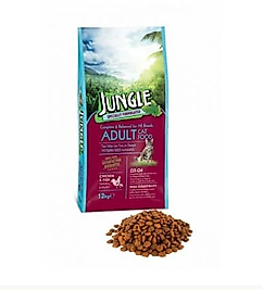 Jungle Tavuk-Balık Yetişkin Kedi Maması 15 Kg.